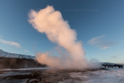 Strokkur geyser eruption