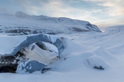 Icy arch (Svinafellsjökull)