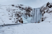 Skogafoss waterfall