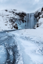 Skogafoss waterfall