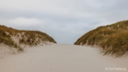 Crossing dunes - to Kniepsand