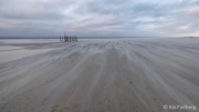 Windy day at Kniepsand