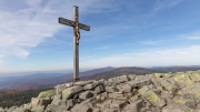 Lusen (1373 m) summit cross