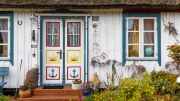 Decorated doors - Büdner Katen, Born
