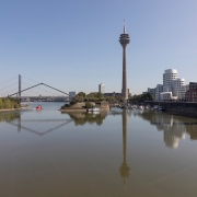 Leaving Media Harbour Düsseldorf