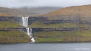 Fossurin í Fossá (140 m) - one of the highest waterfalls in the Faroe Islands