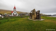 Sandavágs kirkja, Seyðamaðurin av Sondum (Shepherd of Sondum legend)