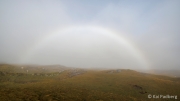 Mist bow at Trælanípa
