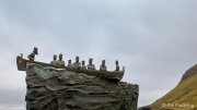 Marmennilin - seafarer memorial (Elduvík)