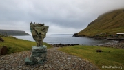 Marmennilin - seafarer memorial (Elduvík)
