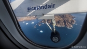 Flying from Iceland to Greenland