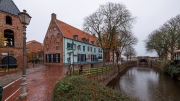 Historic Greetsiel, old sluice ("Hohes Haus")