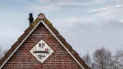 Historic Greetsiel - roof ridge