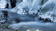 Icy waterfall