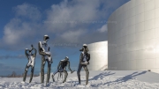 Dansleikur/Dance (Bronze, 1970) by Þorbjörg Guðrún Pálsdóttir (1919 – 2009)