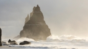 Reynisdrangar sea stack