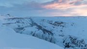 A new day - Gullfoss waterfall