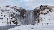 Skogafoss waterfall