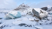 Svinafellsjökull glacier