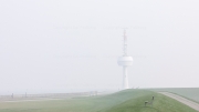 Tower in the mist - Neuwerk radar tower
