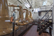 Swan necked copper stills (Highland Park distillery)