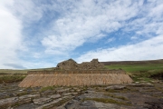 Midhowe Broch - protected against the sea