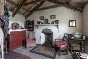 historic living room (Corrigall Farm Museum)
