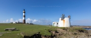 North Ronaldsay Lighthouse with foghorn