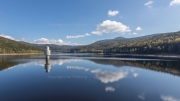 Autumn reflections - Drinking Water Reservoir "Frauenau"