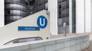 Bundestag - German parliament Underground Station