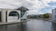 German parliament at river Spree - Marie-Elisabeth-Lüders-Building