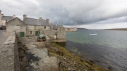 Lerwick waterfront with Lodberries
