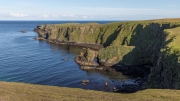 Natural arches at Fair Isle's Northern Coast
